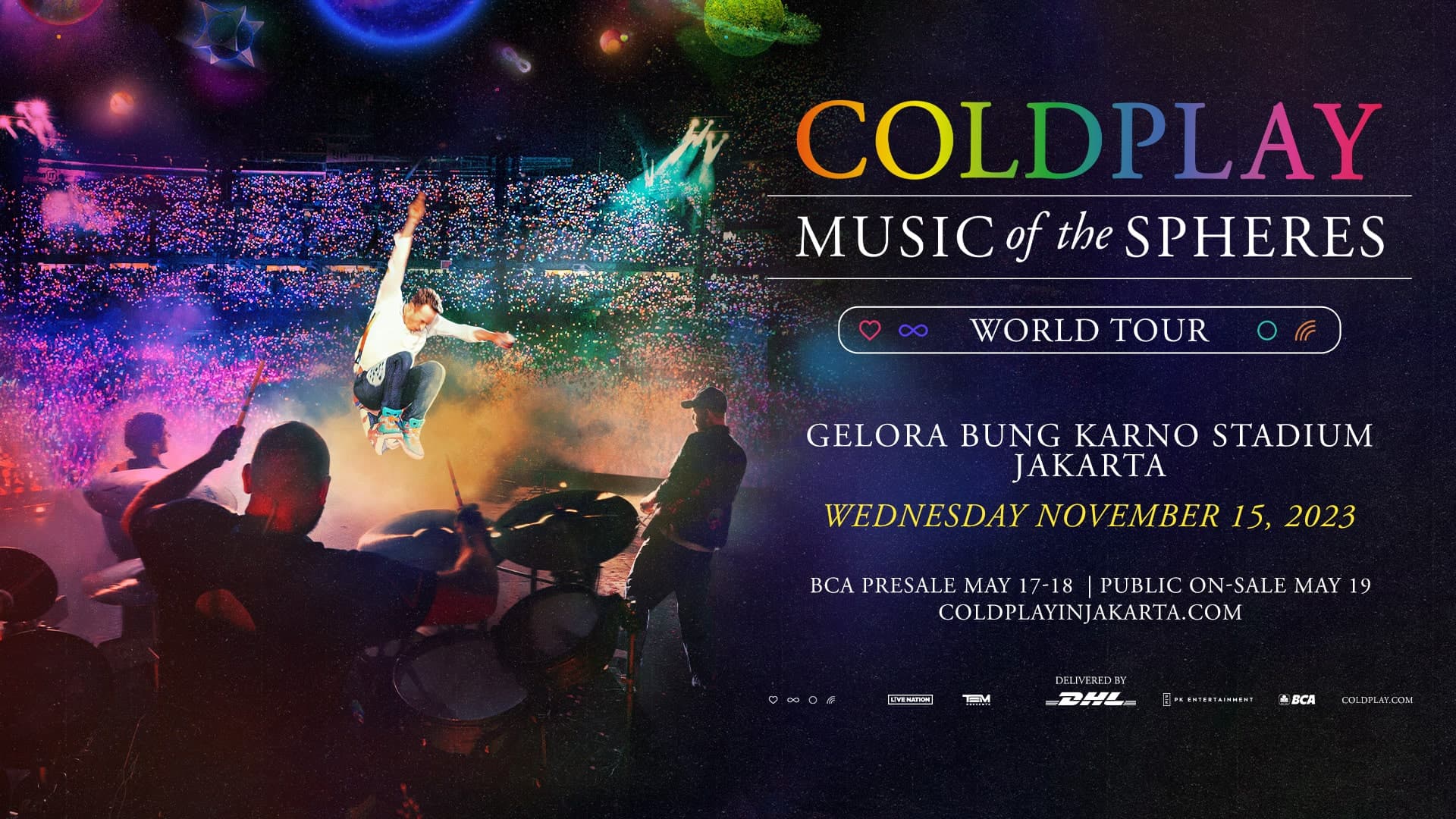 Coldplay Music Of The Spheres World Tour